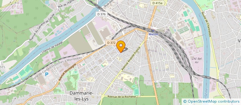 localisation de l'entreprise EMW NETTOYAGE  DAMMARIE-LES-LYS