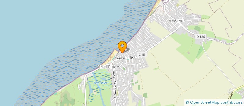 localisation de l'entreprise EMWEIS  CRIEL-SUR-MER