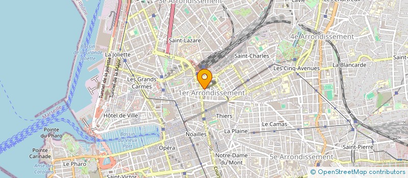 localisation de l'entreprise EMY à MARSEILLE