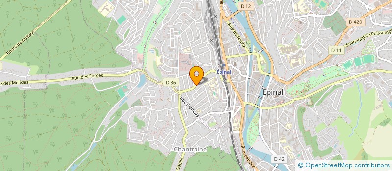 localisation de l'entreprise EMY à EPINAL