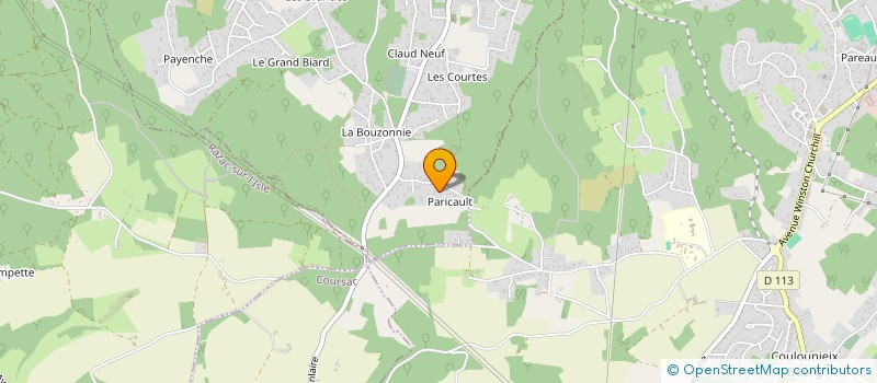 localisation de l'entreprise EMY  MARSAC-SUR-L'ISLE