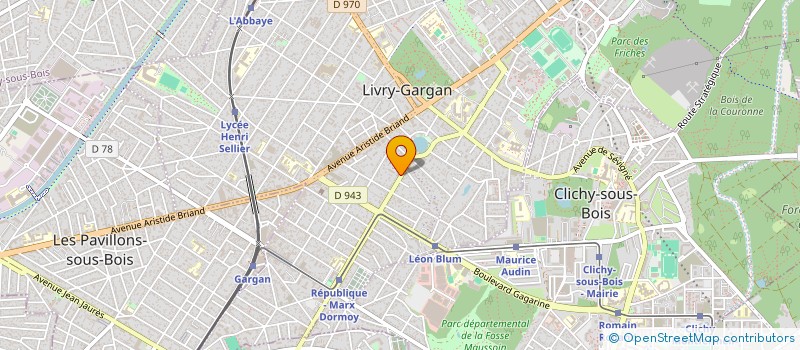 localisation de l'entreprise EMY à LIVRY-GARGAN