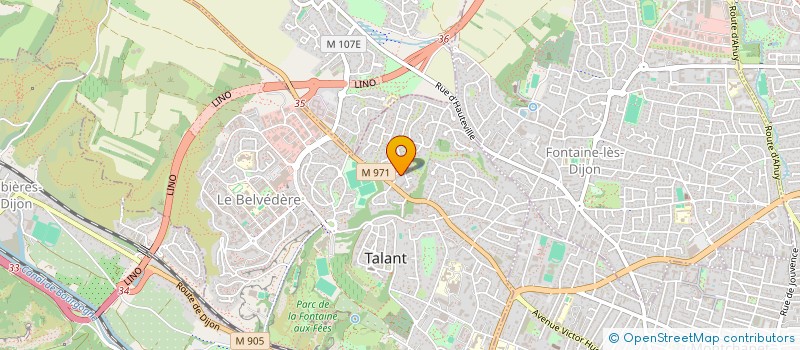 localisation de l'entreprise EMY  TALANT