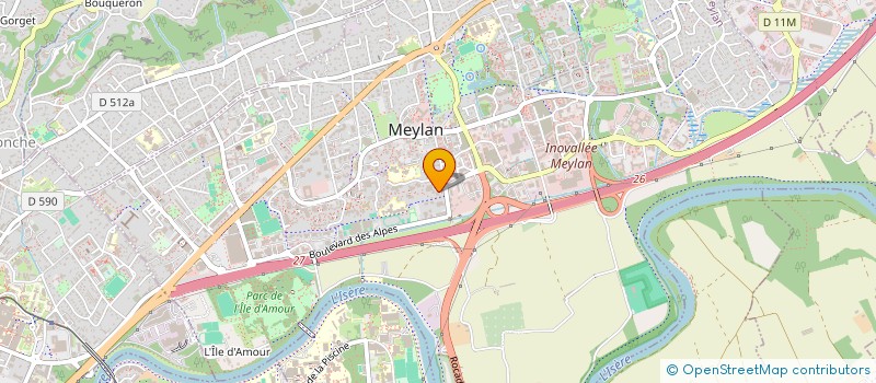 localisation de l'entreprise EMY  MEYLAN