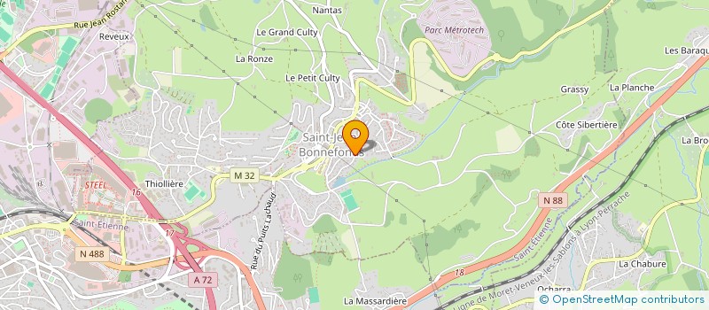 localisation de l'entreprise EMY CLINICAL RESEARCH à SAINT-JEAN-BONNEFONDS