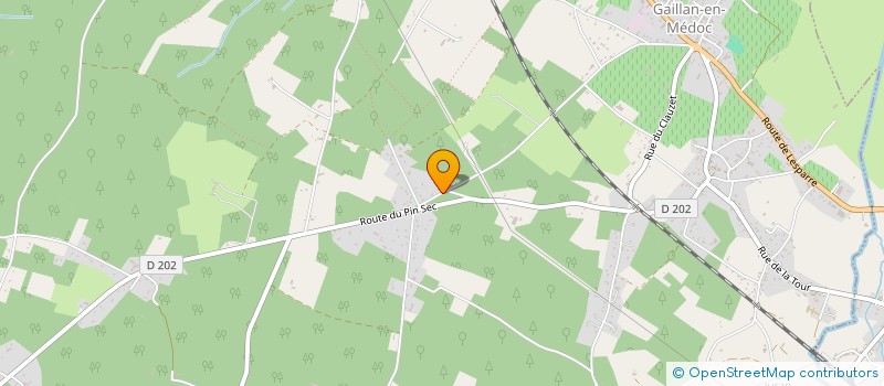 localisation de l'entreprise EMY-CONSEIL à GAILLAN-EN-MEDOC