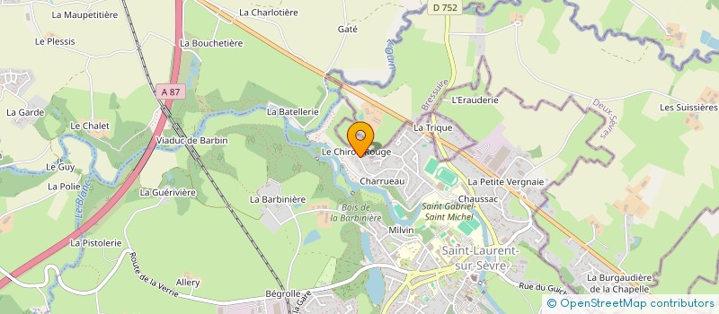 localisation de l'entreprise EMY FL à SAINT-LAURENT-SUR-SEVRE