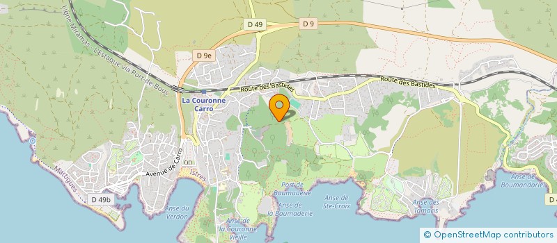 localisation de l'entreprise EMY & GIULIA à MARTIGUES