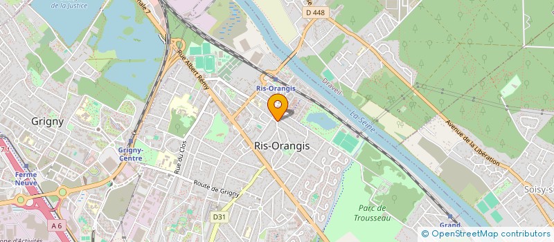 localisation de l'entreprise EMY-HAIR à RIS-ORANGIS