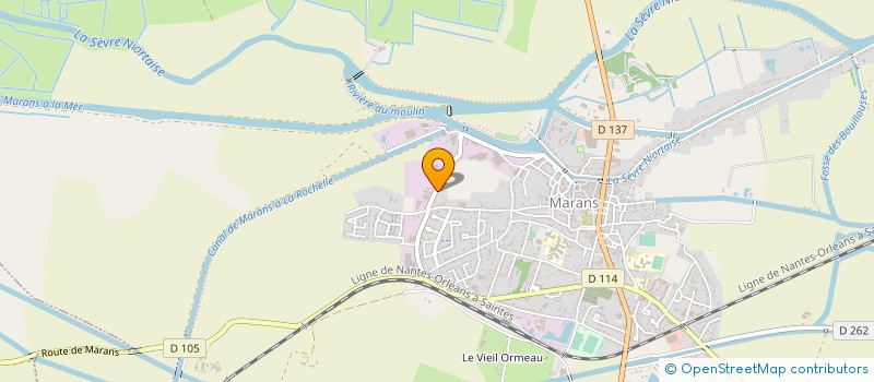 localisation de l'entreprise EMY II  MARANS