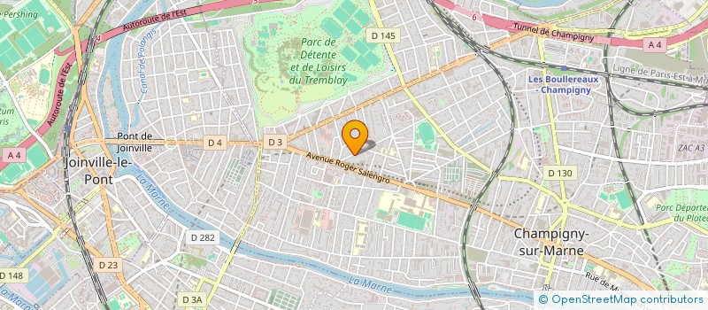 localisation de l'entreprise EMY JOANA à CHAMPIGNY-SUR-MARNE