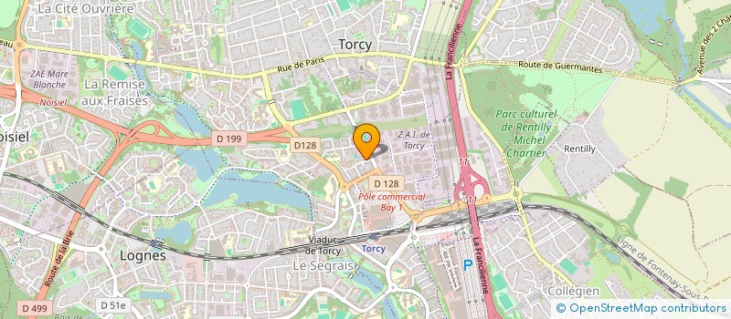 localisation de l'entreprise EMY LA FONTAINE  TORCY