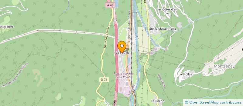 localisation de l'entreprise EMY, MARBRERIE ET AGENCEMENT à VAL-D’ARC