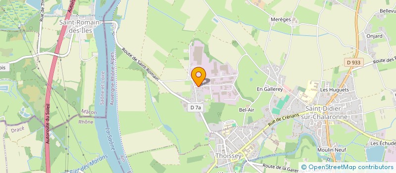localisation de l'entreprise EMY PRESTA LOC  SAINT-DIDIER-SUR-CHALARONNE