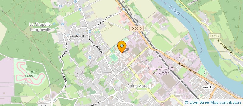 localisation de l'entreprise EMY WORK'ING  VERNON