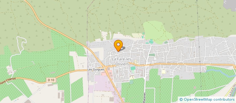 localisation de l'entreprise EMY28  LA FARE-LES-OLIVIERS