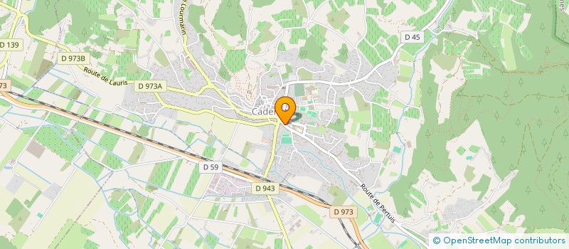 localisation de l'entreprise EMYCHRIS HG2  CADENET