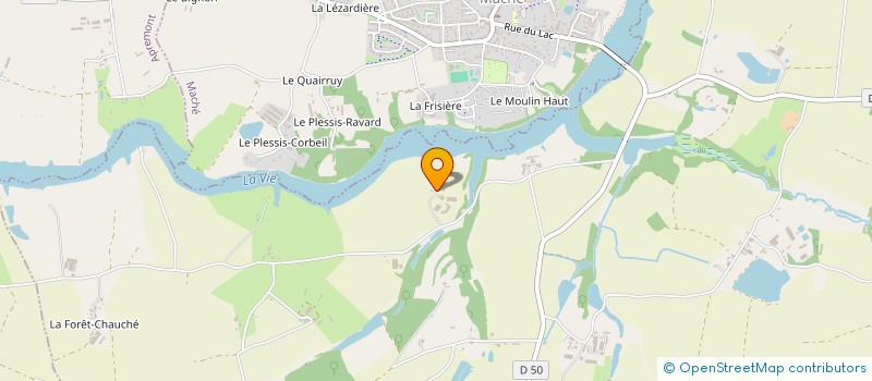 localisation de l'entreprise EMYCLATOM  LA GENETOUZE