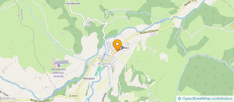 localisation de l'entreprise EMYLIA à ARAMITS