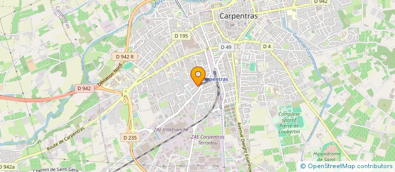 localisation de l'entreprise EMYLO  CARPENTRAS