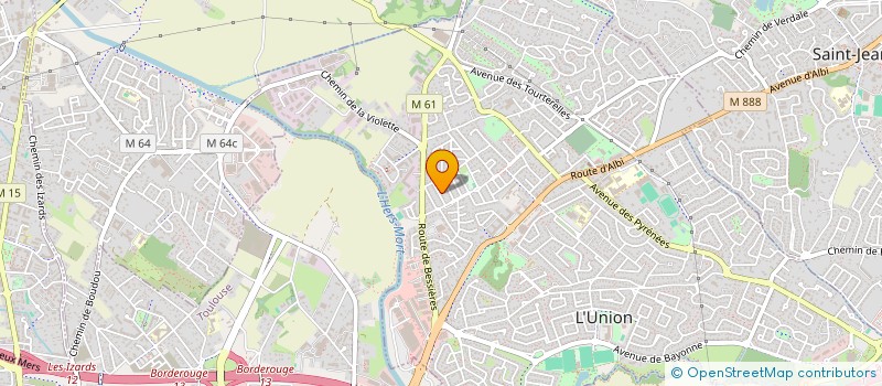 localisation de l'entreprise EMYLOG à L'UNION