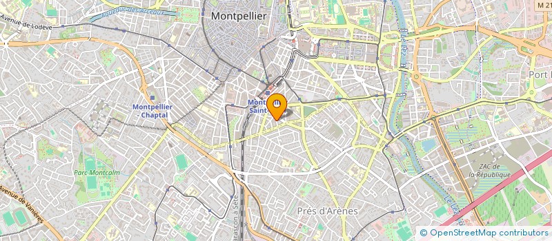 localisation de l'entreprise EMYLOU à MONTPELLIER