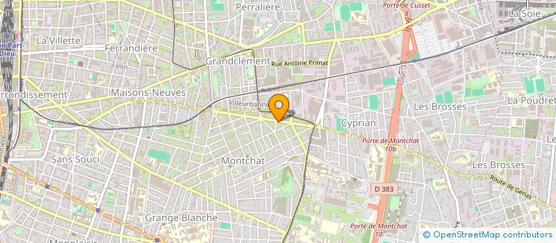 localisation de l'entreprise EMYTY  LYON