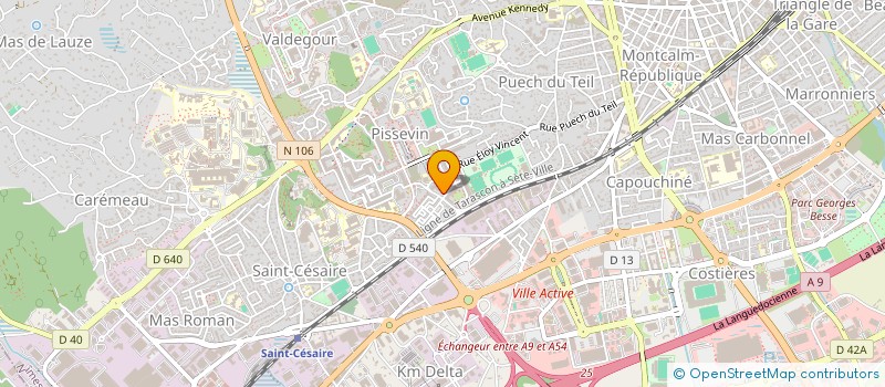 localisation de l'entreprise EMZ INVEST  NIMES