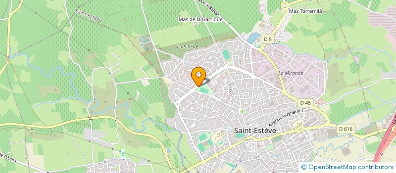 localisation de l'entreprise EMZOTHOLY  SAINT-ESTEVE