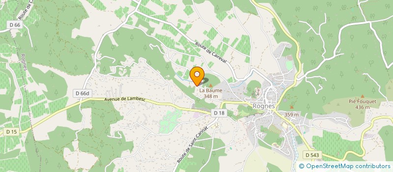 localisation de l'entreprise EN 4L SIMONE 2023 à ROGNES