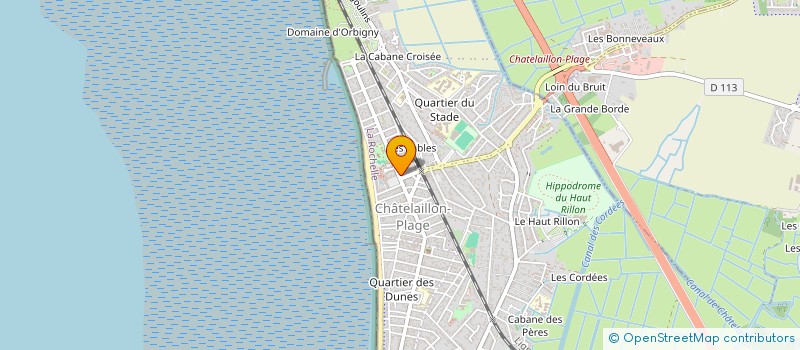 localisation de l'entreprise EN APAR'THE à CHATELAILLON-PLAGE