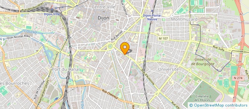 localisation de l'entreprise EN APARTE à DIJON