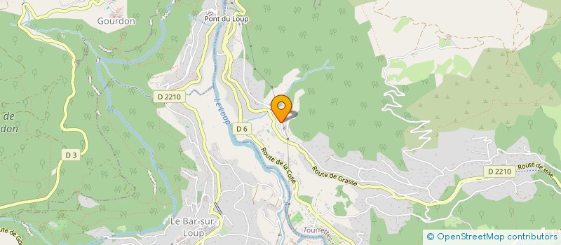 localisation de l'entreprise EN APARTE à TOURRETTES-SUR-LOUP