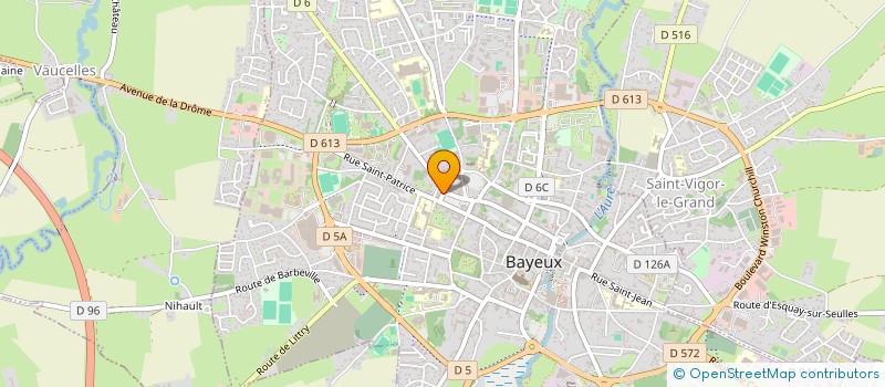 localisation de l'entreprise EN APARTE à BAYEUX