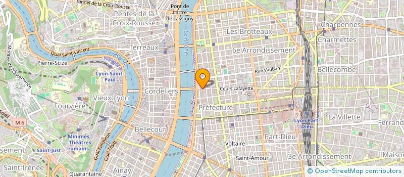 localisation de l'entreprise EN APARTE AGENCE IMMOBILIERE  LYON