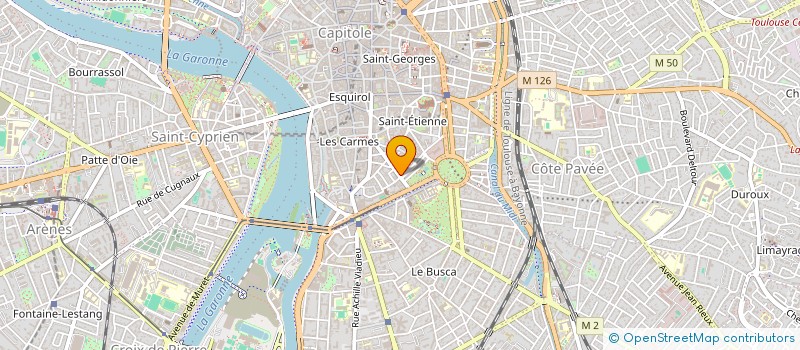 localisation de l'entreprise EN APARTE IMMOBILIER  TOULOUSE