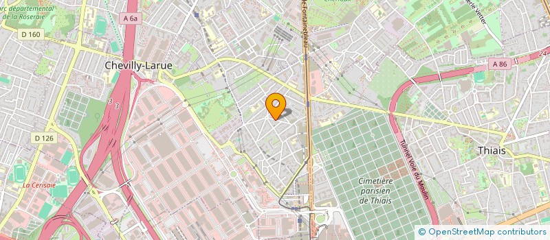 localisation de l'entreprise EN APARTE - LE CERCLE  CHEVILLY-LARUE