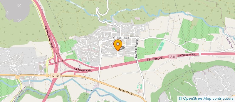 localisation de l'entreprise EN APPAR'T  COUDOUX