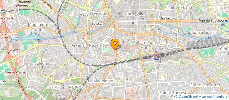 localisation de l'entreprise EN APPARTE  RENNES