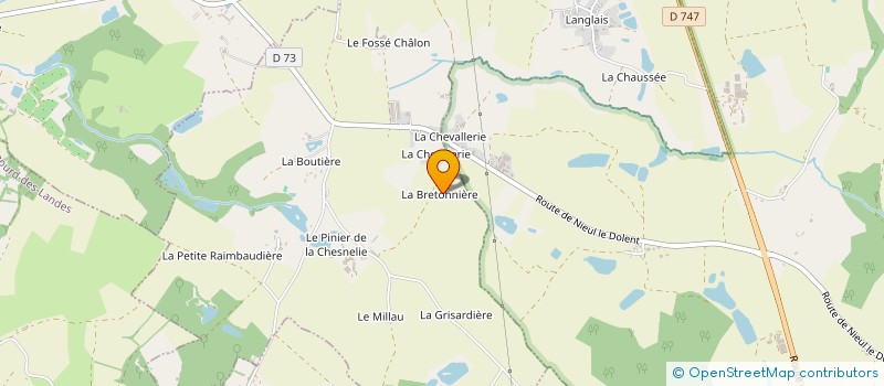 localisation de l'entreprise EN ATTENDANT  LA BOISSIERE-DES-LANDES