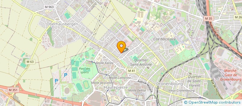 localisation de l'entreprise EN ATTENDANT L'ECLIPSE à STRASBOURG