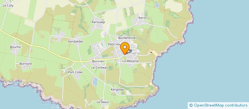 localisation de l'entreprise EN ATTENDANT LA LUNE  LOCMARIA