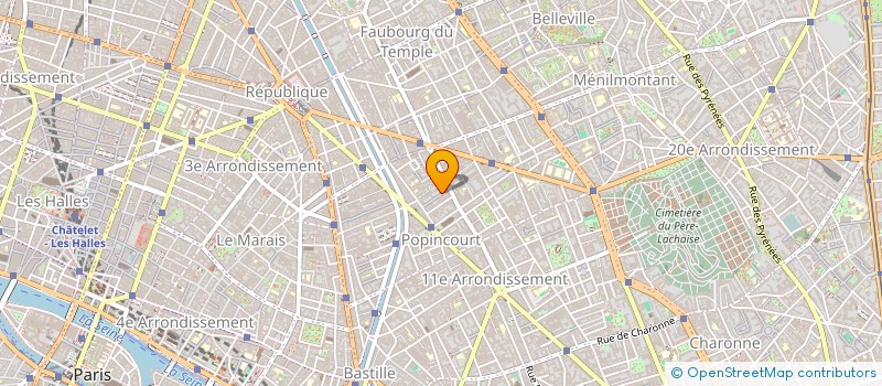 localisation de l'entreprise EN AVANT  PARIS