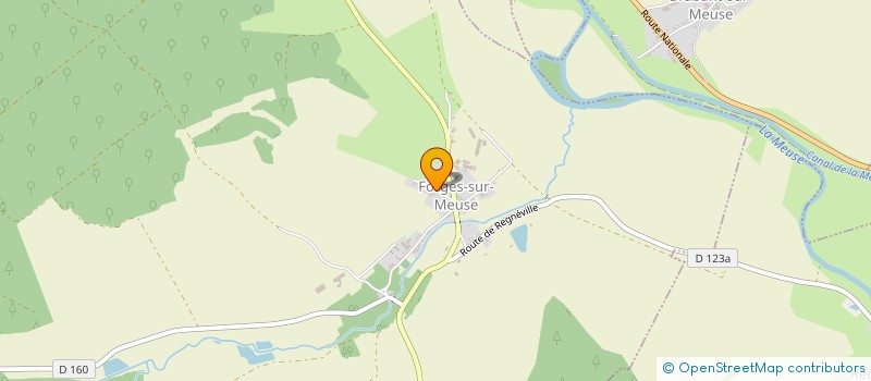 localisation de l'entreprise EN AVANT GERCOURS à FORGES-SUR-MEUSE