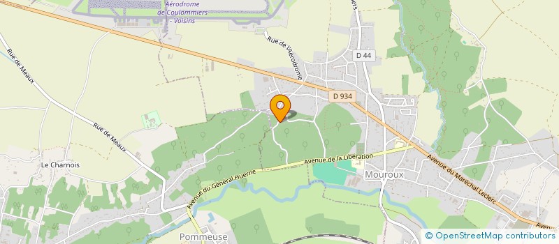 localisation de l'entreprise EN AVANT LA MUSIQUE  MOUROUX