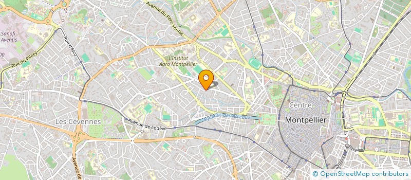 localisation de l'entreprise EN AVANT LAS COLORS à MONTPELLIER