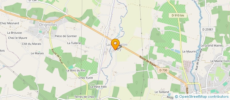 localisation de l'entreprise EN AVANT LES ECOLIERS  CERCOUX