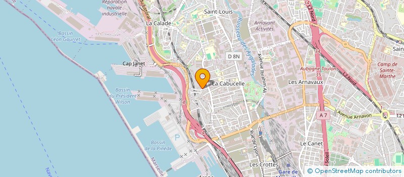 localisation de l'entreprise EN AVANT MARSEILLE à MARSEILLE