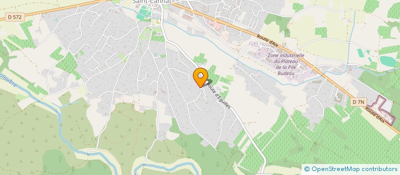 localisation de l'entreprise EN AVANT MONTESSORI  SAINT-CANNAT