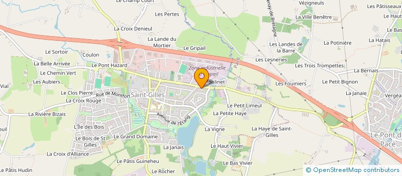 localisation de l'entreprise EN AVANT RECEPTIONS à SAINT-GILLES